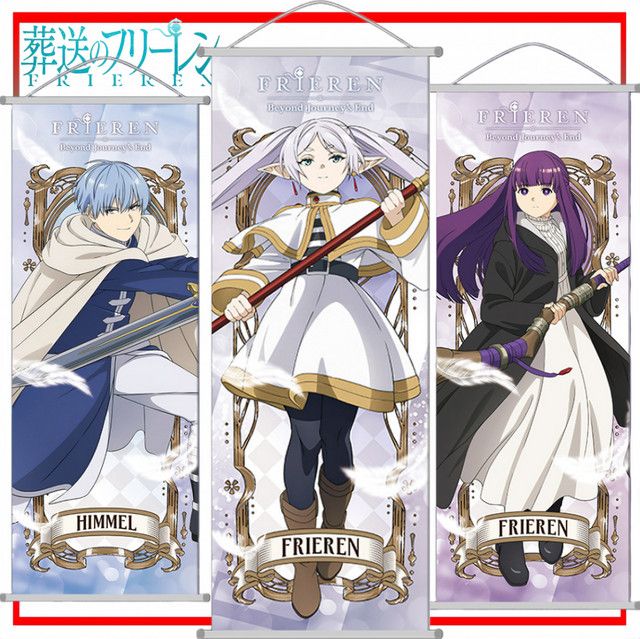 Bandai Neues Frieren: Beyond Journey's End Anime Stoffbanner Wandbehang mit Himmel-Motiv - Bild 1