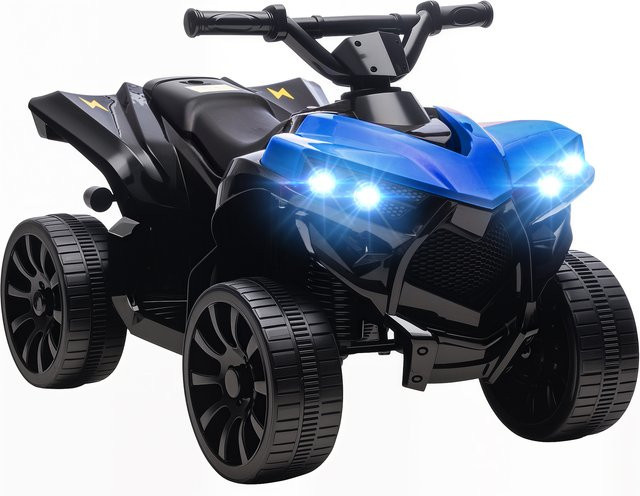 Aosom Kinder Quad Elektro 6V, Kinderfahrzeug, Blau, ab 3 Jahre - Bild 1