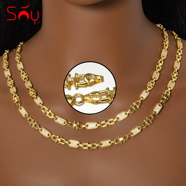 sny Halskette, Zirkonia, Gold, Damen - Bild 1