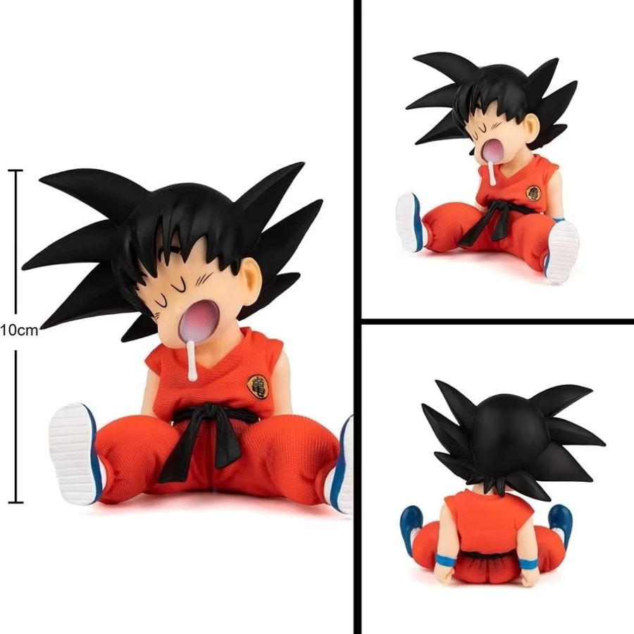 Bandai Dragon Ball Anime Figur Son Goku Super Saiyajin Q Version Modell aus PVC, Höhe: 10 cm - Bild 2
