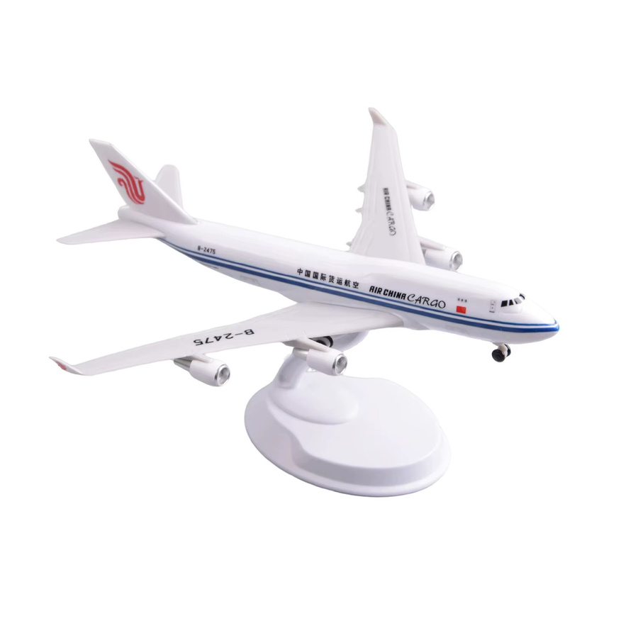 ZOCO Air China Cargo B747 Flugzeugmodell, mit öffnungsfähiger Frachttür, 20cm Maßstab - Bild 2
