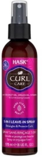 Hask Curl Care 5-In-1 Leave-In Spray, 175 ml, für lockiges Haar - Bild 1
