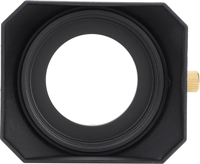 ZuiyouPet Gegenlichtblende in Schwarz für DV Camcorder und Digitalkameras mit 37mm Objektivfilter - Bild 1