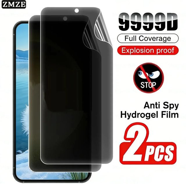 2 Stück Privatsphäre-Hydrogel-Displayschutzfolie für Huawei Pura 80 70 Pro Max Ultra Pro Anti-Spionage und Anti-Kratzer - Bild 1