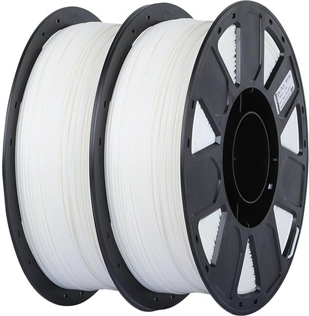 Creality Ender PLA Filament 2er-Pack für FDM 3D-Drucker, Weiß, 1,75 mm - Bild 1