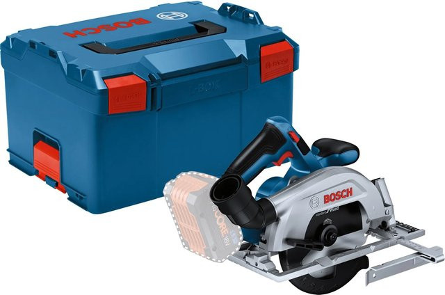 Bosch Professional Akku-Handkreissäge GKS 18V-57-2 bürstenlos in Blau/Schwarz mit einer maximalen Schnitttiefe von 57 mm - Bild 2