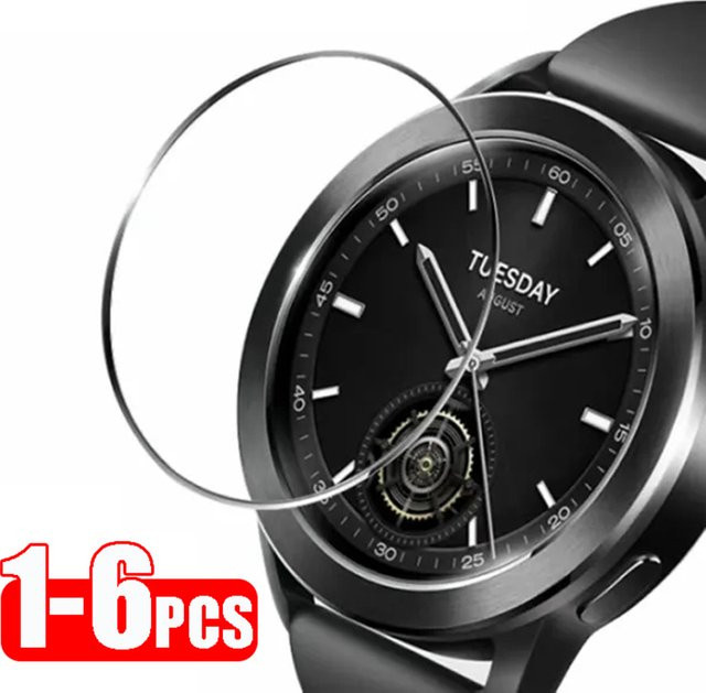 Xiaomi Smartwatch Screen Protector Glas, Schwarz, Unisex - Bild 1