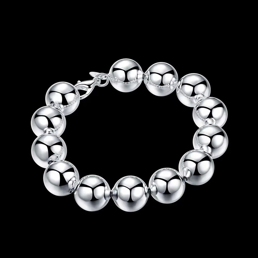 Charm 925 Silber, Perle, Unisex - Bild 4
