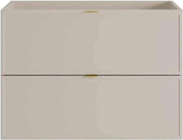 Vente-unique Waschbeckenunterschrank Ondil in Beige, B/T/H: 80 x 45 x 60 cm - Bild 1