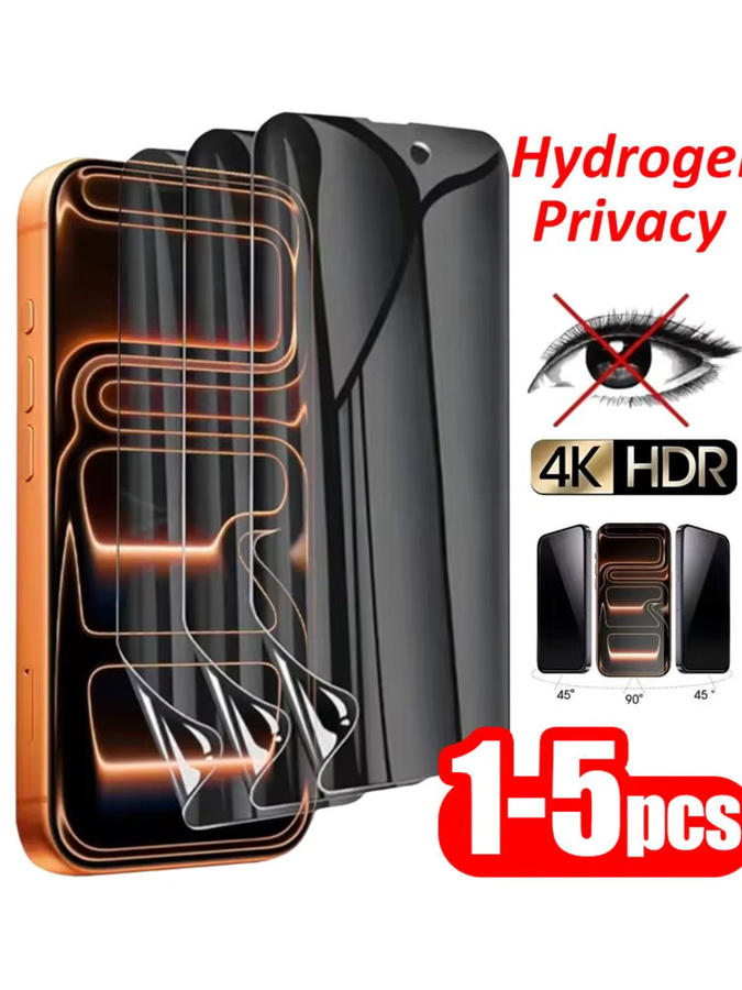 Hydrogel Displayschutzfolie für iPhone 17 Pro Max 16 15 14 13 12 11 XS Max XR Plus Mini in Transparent (1-5 Stück) - Bild 4