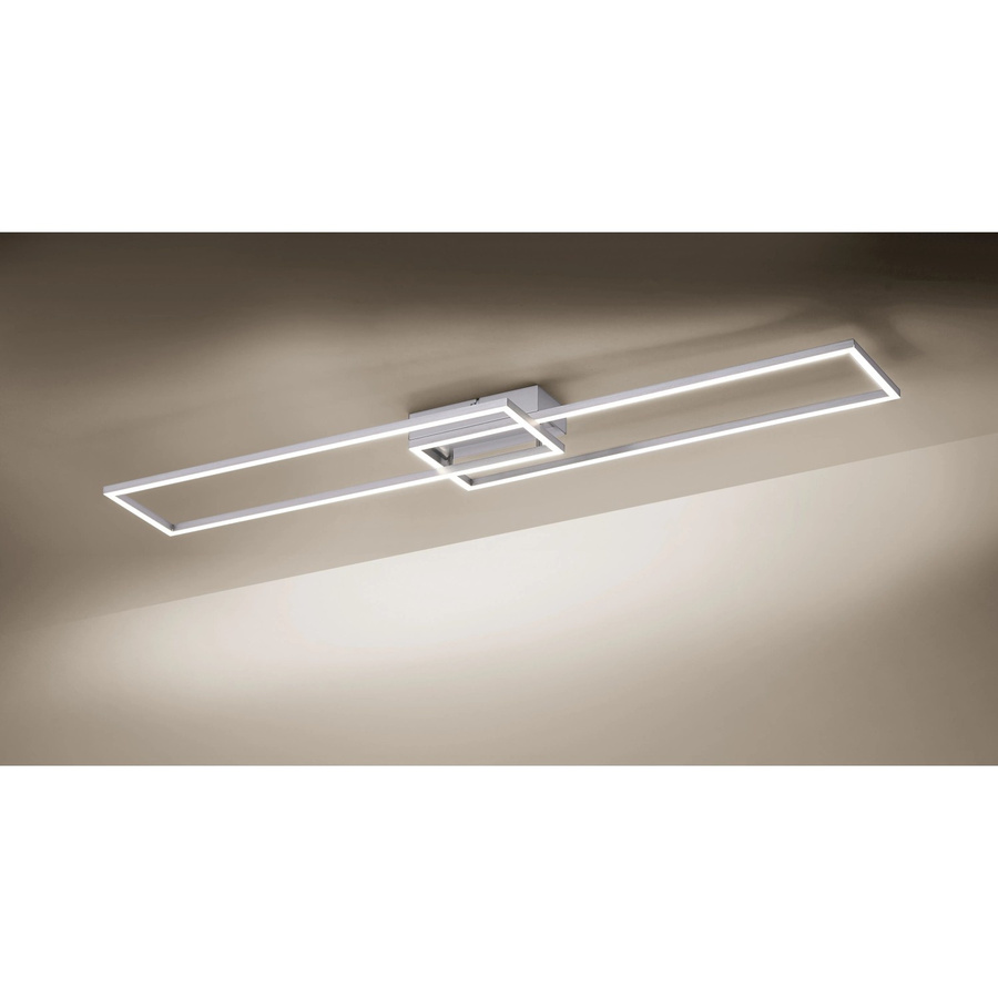 Just Light LED-Deckenleuchte Iven aus Stahl, dimmbar mit Fernbedienung, Durchmesser: 110 cm, Höhe: 25 cm - Bild 2