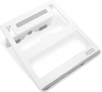 Lenovo Tragbarer Notebook-Ständer in Weiß, neigbar - Bild 1