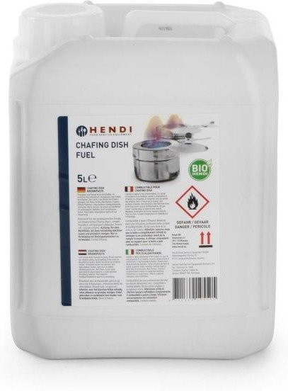 Hendi Brennpaste für Speisenwärmer mit Ethanol, 5 l - Bild 1