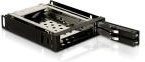 Delock Wechselrahmen für 2x 2,5 Zoll SATA HDD/SSD in Schwarz - Bild 2