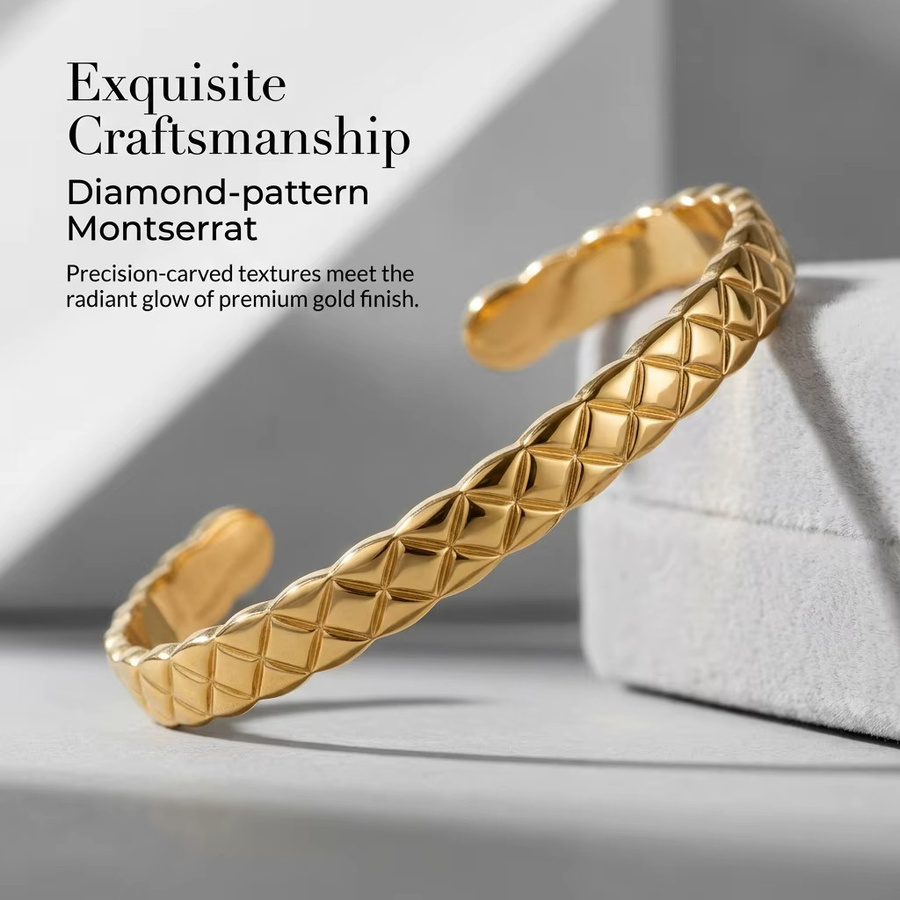 JP One Armreif Edelstahl, Gold, Damen, Bohemian - Bild 2