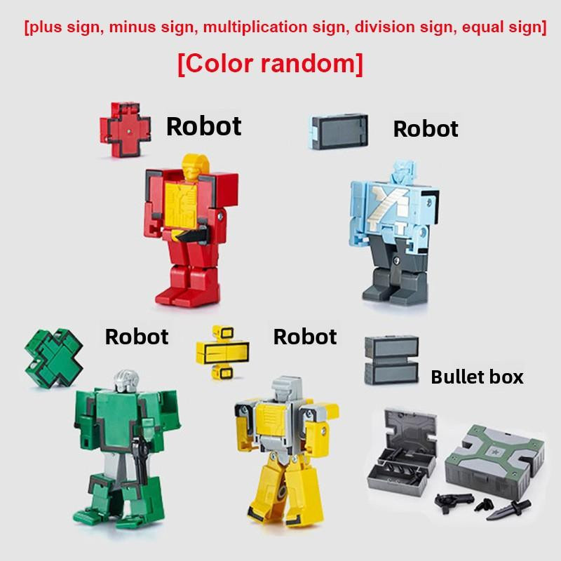 Yiran toy Roboter Transformation Actionfigur Auto Lernfokus ab 3-6 Jahre - Bild 3
