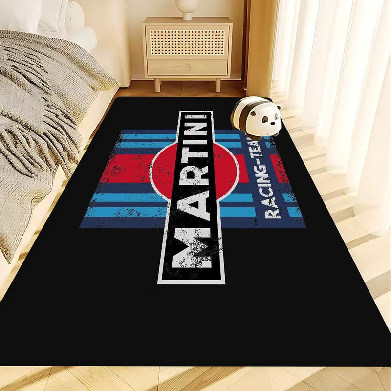 Karpetti Bereichsmatte M-Martini Racing Logo, Mehrfarbig, B/T: 150 x 100 cm, Rutschfest und Waschbar - Bild 4