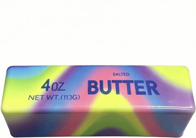Kreatives Slow-Rebound Butterstange Quetschspielzeug - Bild 1