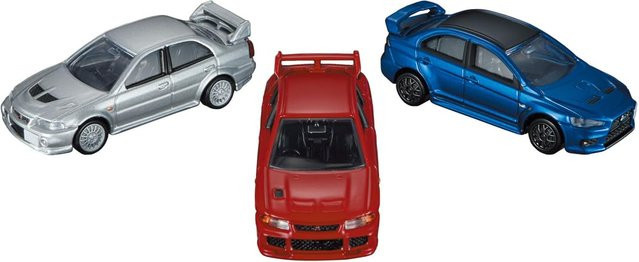 Takara Tomy Tomica Premium Mitsubishi Lancer Evolution 3, Mini-Autospielzeug, Grau, ab 6 Jahre - Bild 1