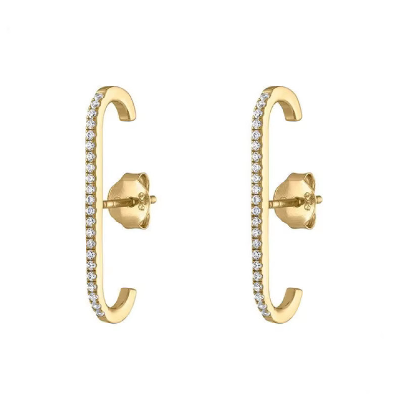 FTCY Ohrringe, Gold, Zirkonia, Damen - Bild 2