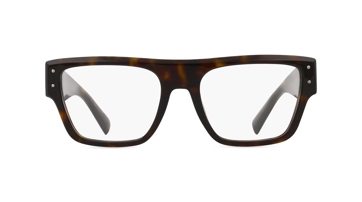 Dolce&Gabbana 0DG3384 Korrektionsbrille, Vollrand, Quadratisch, Acetat, Herren, braun - Bild 1