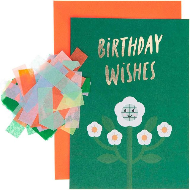 Rico Design Paper Poetry Grußkartenset Birthday Wishes für Erwachsene - Bild 1