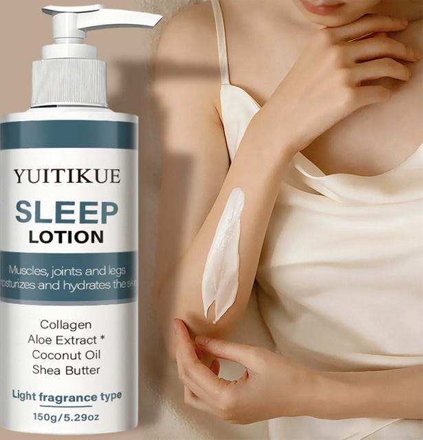 YUITIKUE Sleep Lotion Körperlotion, Kollagen & Aloe Vera, 150g, Unisex - Bild 1