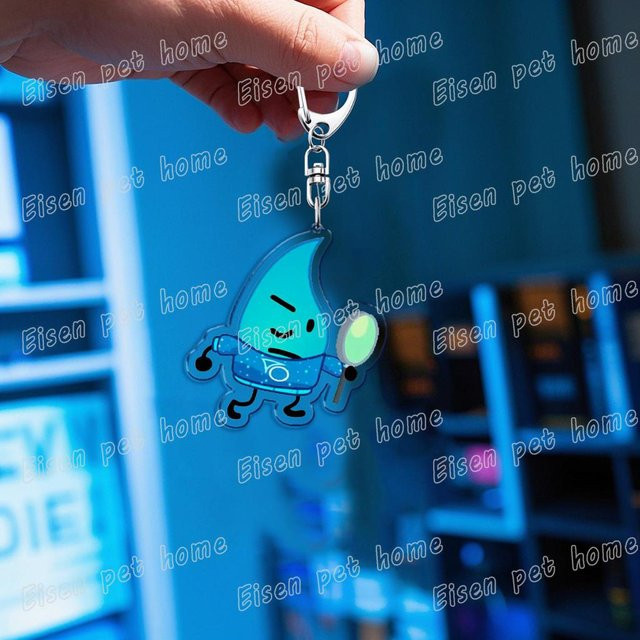 CHIC STUDIO Schlüsselanhänger, Cartoon Bfb Fourx, Blue, Unisex - Bild 1