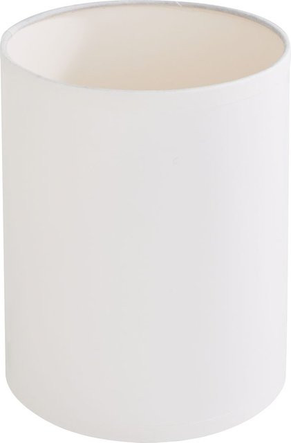 VBS Lampenschirm Rund in Weiß für E27 mit minimalistischem Design, Durchmesser: 13,5 cm, Höhe: 17 cm - Bild 1