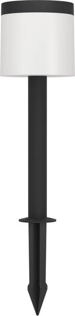 Eglo LED-Solar-Erdspieß Pantete mit Sensor in Schwarz-Weiß, Höhe: 65 cm, Breite: 17,5 cm - Bild 1