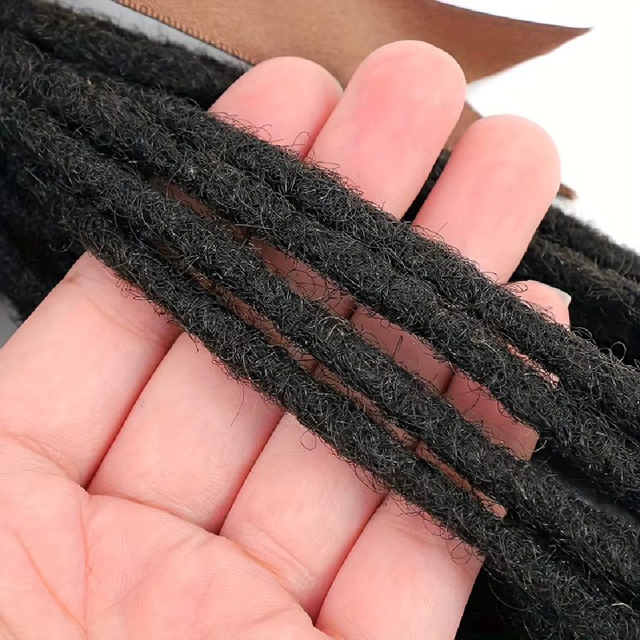 Queena Dreadlock-Extensions aus Echthaar, Unisex, 20,3–61 cm - Bild 5