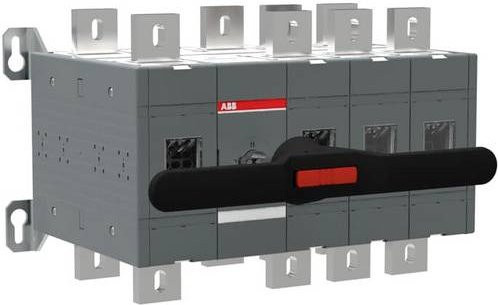 ABB Lastumschalter Schwarz 4polig 1000A 1SCA103291R1001 - Bild 1