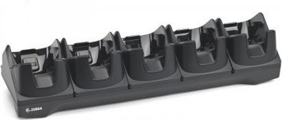 Zebra 5Slot Charge Only Cradle Handheld-Ladestation in Schwarz für Zebra TC8000, TC8000 Premium und TC8000 Standard (CRD-TC8X-5SCHG-01) - Bild 1