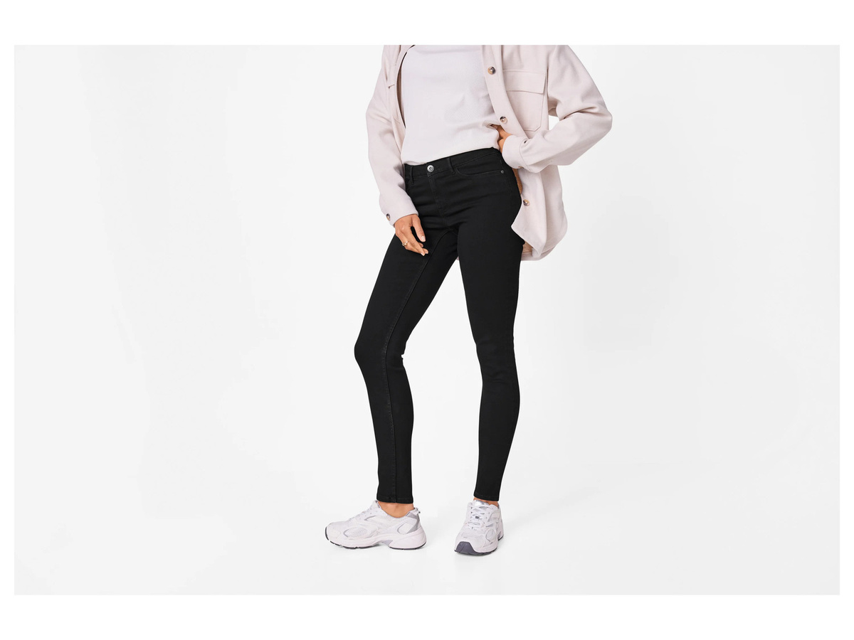 ESMARA Jeans Super Skinny Fit, Damen, Schwarz, 40 - Bild 2