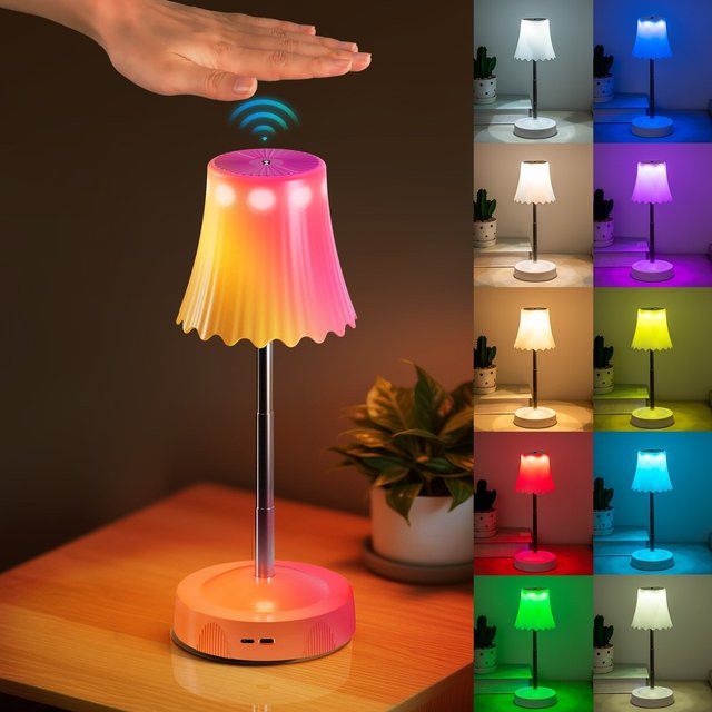 RGB LED Nachtlampe mit Handgesten-Sensor und USB-Ladefunktion von ggbingo - Bild 1