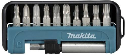 Makita Bit-Set 11-teilig mit PH, PZ und TX Bits sowie magnetischem Bithalter in Multicolor - Bild 1
