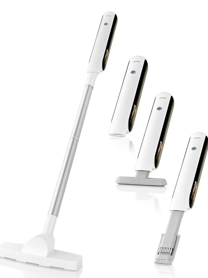 Rouny 2-in-1 Akku-Stiel- und Handstaubsauger in Weiß mit LED-Licht und Fugendüse für Hartböden, Polster und Autoinnenräume - Bild 8