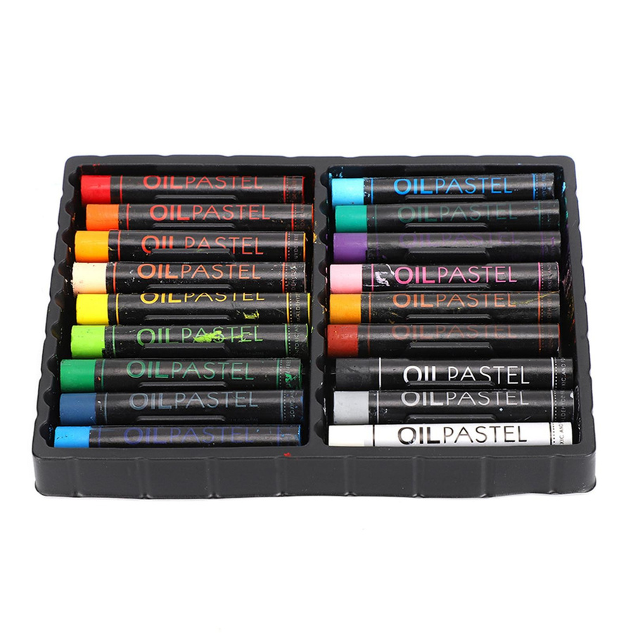HeavyColor Ölpastell-Set mit 18 bunten Graffiti-Kreiden für Kinder mit Tiermotiven - Bild 6