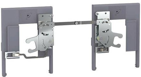 Hager HXW166H Link Interlock Kit 4-polig Verriegelungsset in Grau - Bild 1