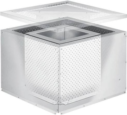 Helios Rohrschalldämpfer 7483 aus Aluminium in Silber - Bild 1