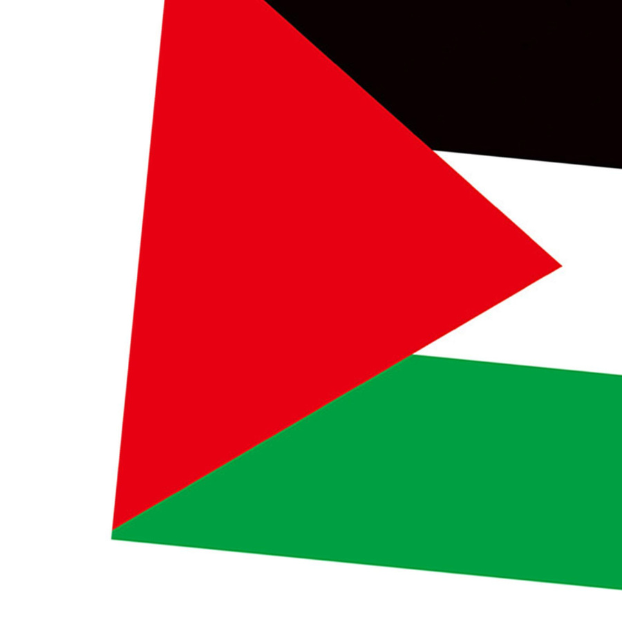 Palästina Flagge von KaiSai aus Polyester mit 2 Messingösen, B/H: 60 x 90 cm - Bild 2