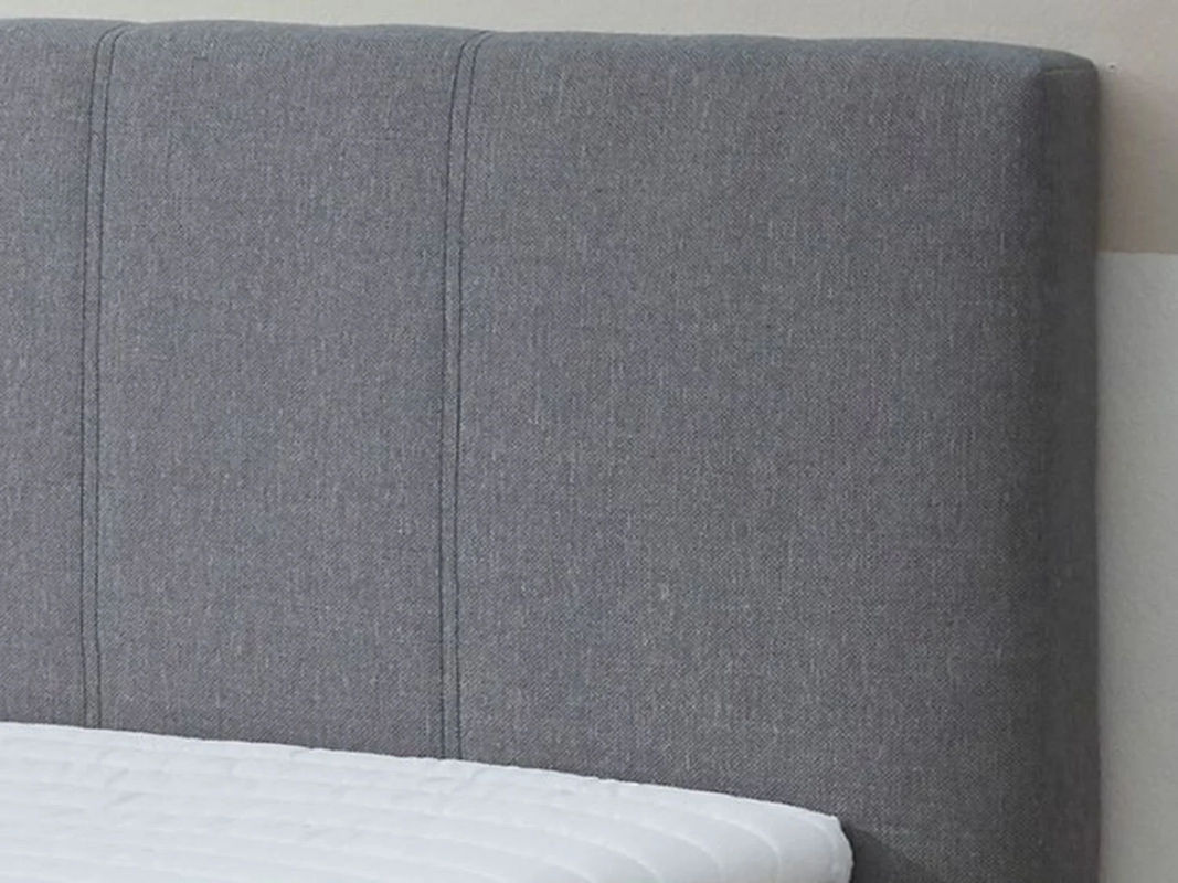 SUN GARDEN Boxspringbett Broome in Kieselgrau mit Kopfteil, Basisgestell mit Stauraum und Bonell-Federung sowie Komfortschaum-Matratzenauflage - Bild 3