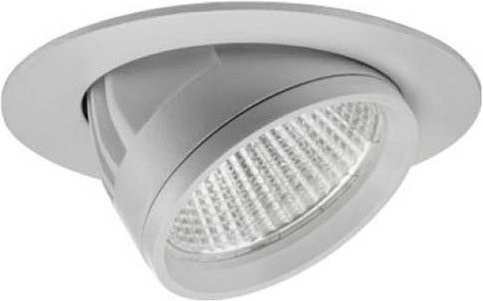 Brumberg LED-Deckenstrahler 88263163DA, rund, dimmbar, warmweiß, Silber/Weiß - Bild 1