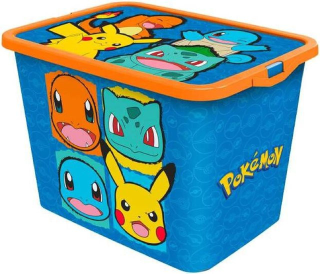 Pokemon Click Box Aufbewahrungsbox aus Kunststoff in Multicolour - Bild 1