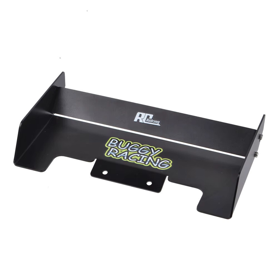 Tamiya Aluminium-Flügel-Set, Karosserie-Heckspoiler, 1:10, Schwarz, Metall - Bild 2