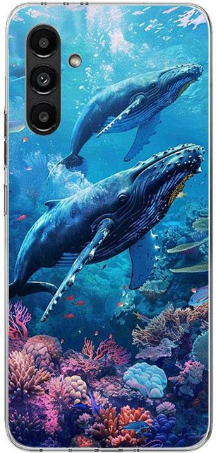 Handyhülle Buckelwal Meeresriese für Samsung Galaxy A-Serie in Multicolour - Bild 1