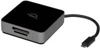 OWC Atlas Dual Kartenleser für CFexpress Type B und SDXC UHS-II mit USB-C 3.2 Gen 2 in Schwarz - Bild 1