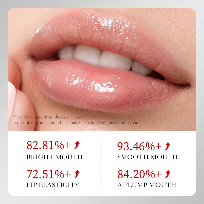 SADOER Lip Booster Plumping Serum Öl mit Hyaluronsäure, Unisex - Bild 4