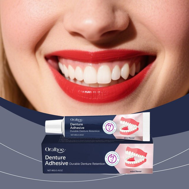 Oralhoe Prothesenkleber, Unisex - Bild 1