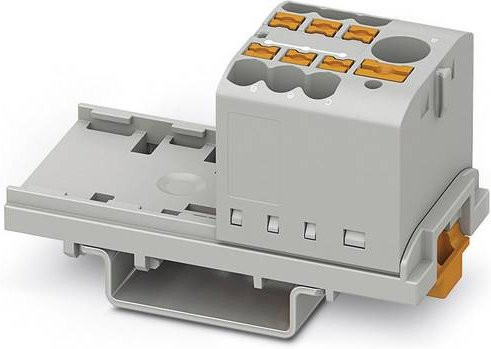Phoenix Contact Verteilerblock 3273066 Zugfeder Grau 10 Stück Breite: 28,6 mm - Bild 1
